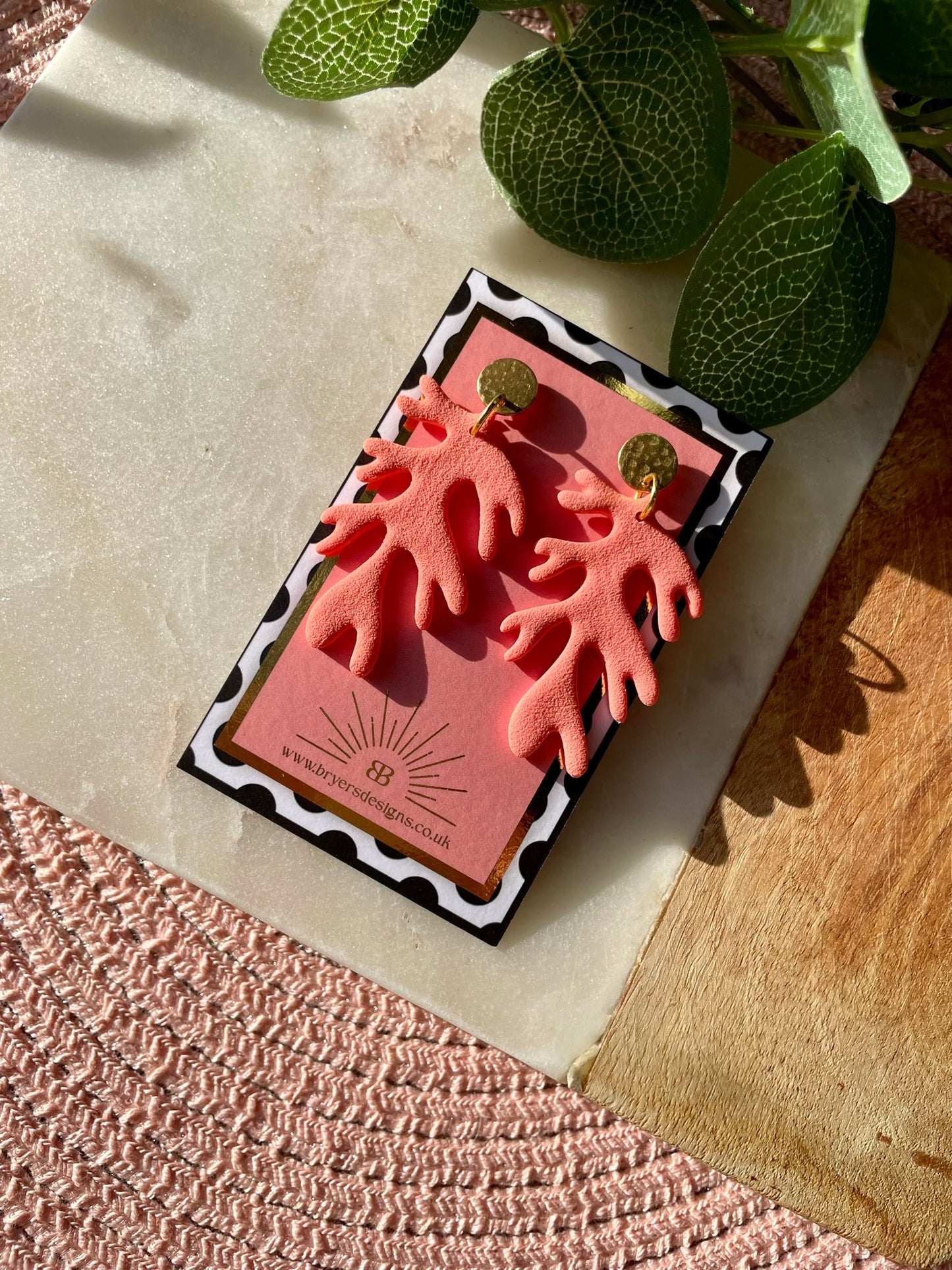 Seaweed Statement Earrings