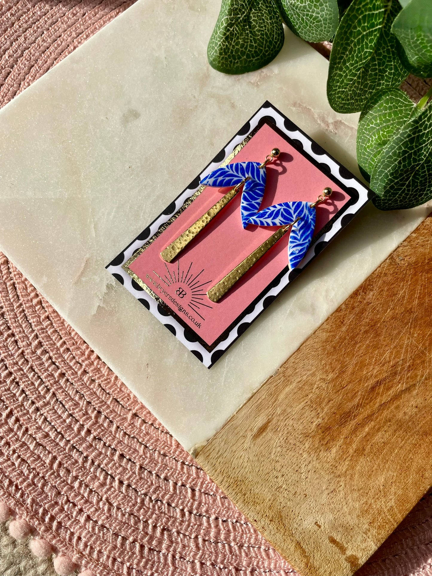 Greek Goddess Statement Dangle Earrings